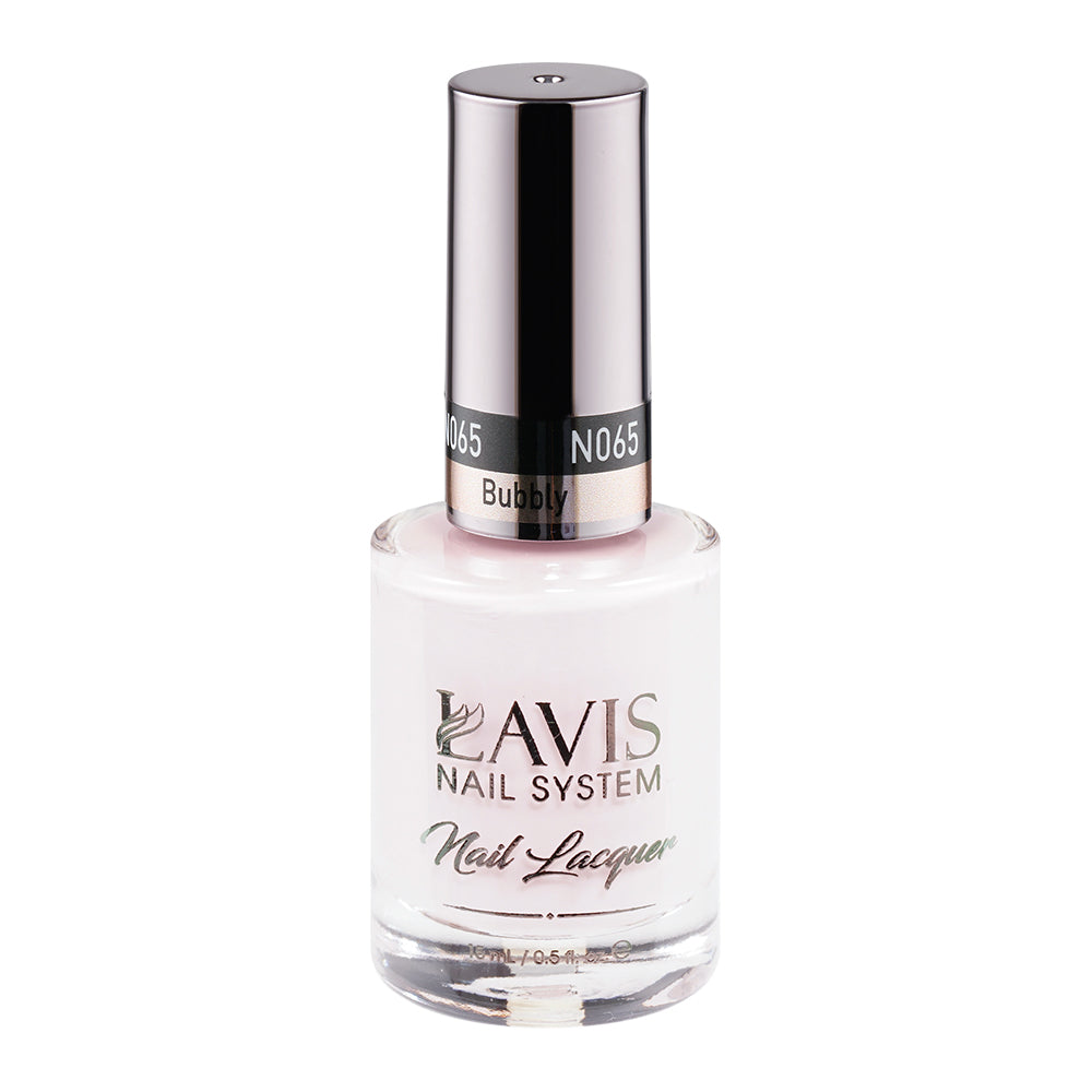 LAVIS 065 Bubbly - Nail Lacquer 0.5 oz by LAVIS NAILS sold by DTK Nail Supply