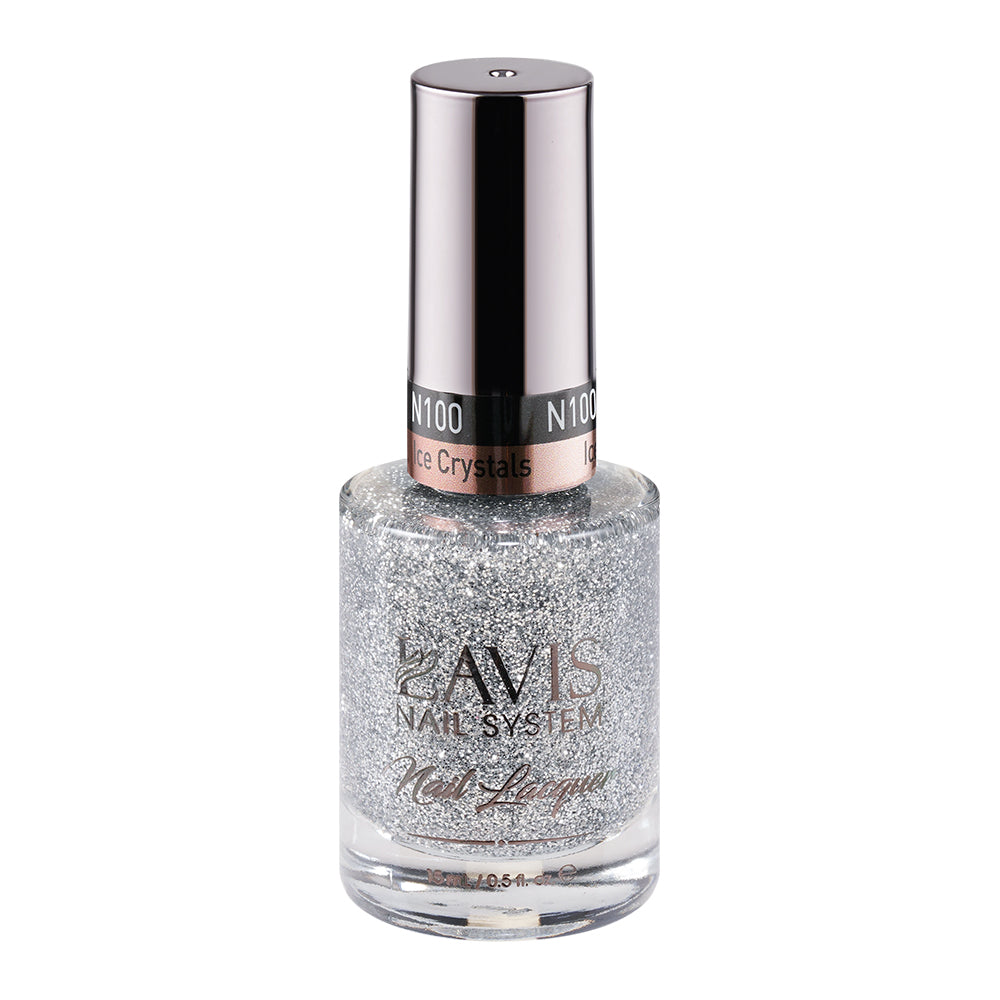 LAVIS 100 Ice Crystals - Nail Lacquer 0.5 oz by LAVIS NAILS sold by DTK Nail Supply