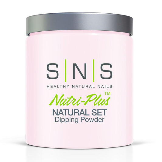 SNS Natural Set Dipping Power Pink & White - 16oz