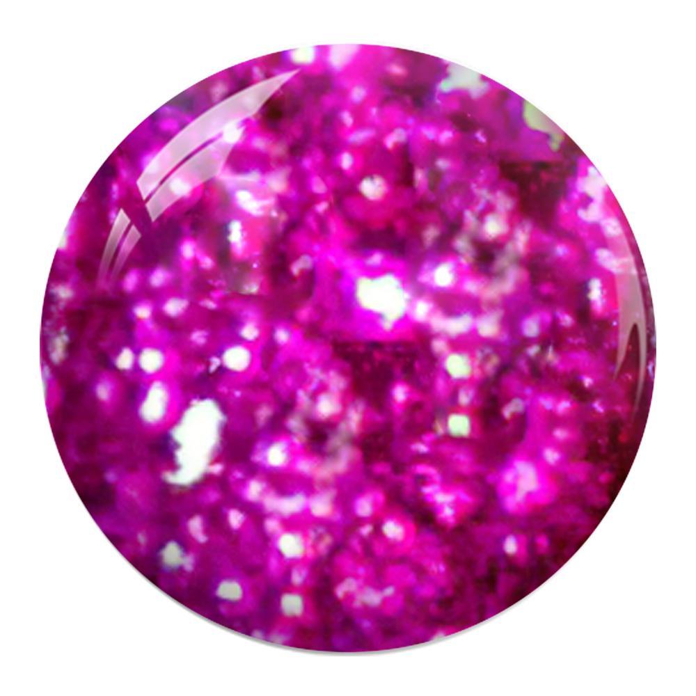 Caramia Gel Nail Polish Duo - 194 Pink Glitter Colors by Gelixir sold by DTK Nail Supply