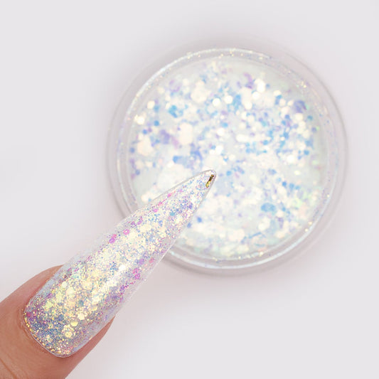 LDS Dazzle Glitter Nail Art  - DA06 - Mermaid Tale - 0.5 oz