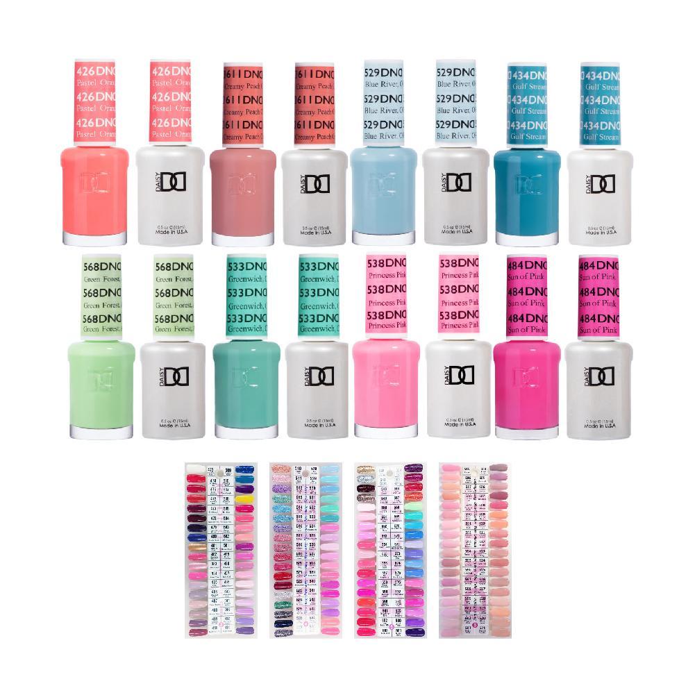 One Line DND 379 Gel & Lacquer Combos