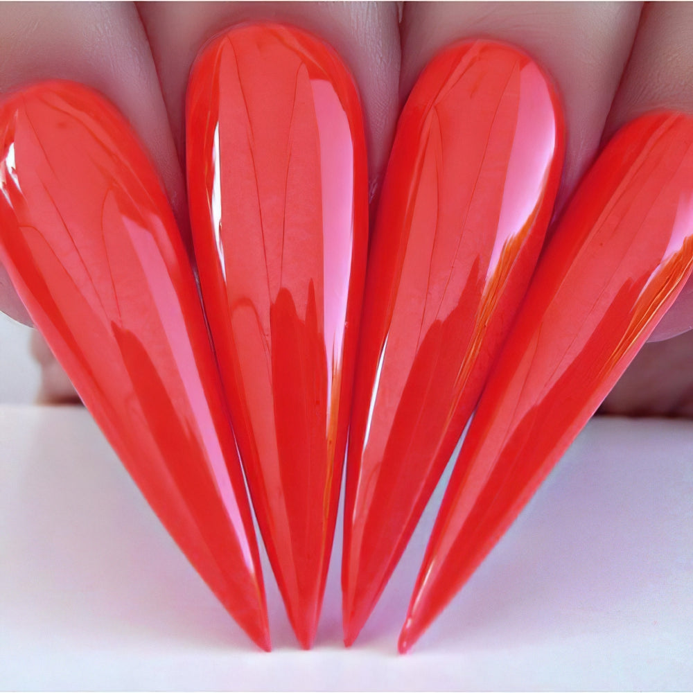 Kiara Sky 562 Peach A Roo - Kiara Sky Gel Polish & Matching Nail Lacquer Duo Set - 0.5oz