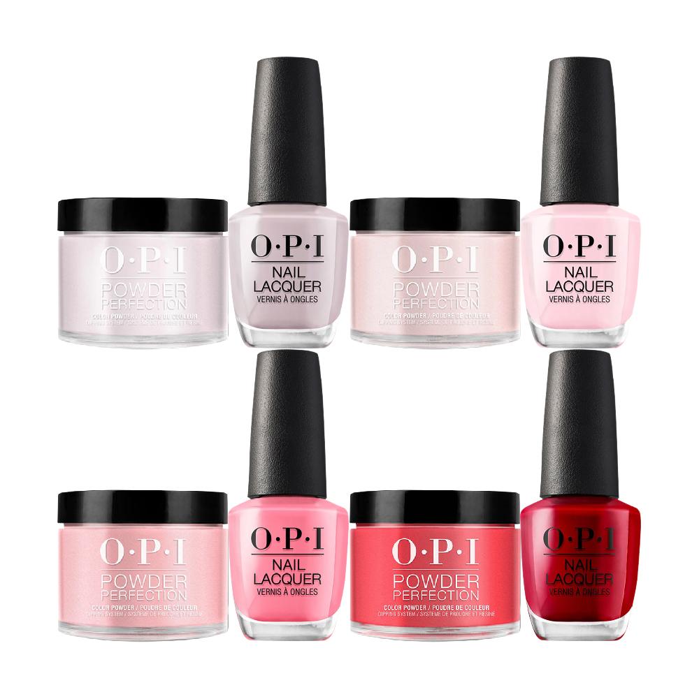 44 OPI Color Powder & Lacquer Combos