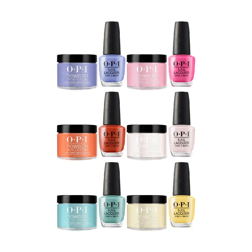 51 OPI New Colors Powder & Lacquer Combo