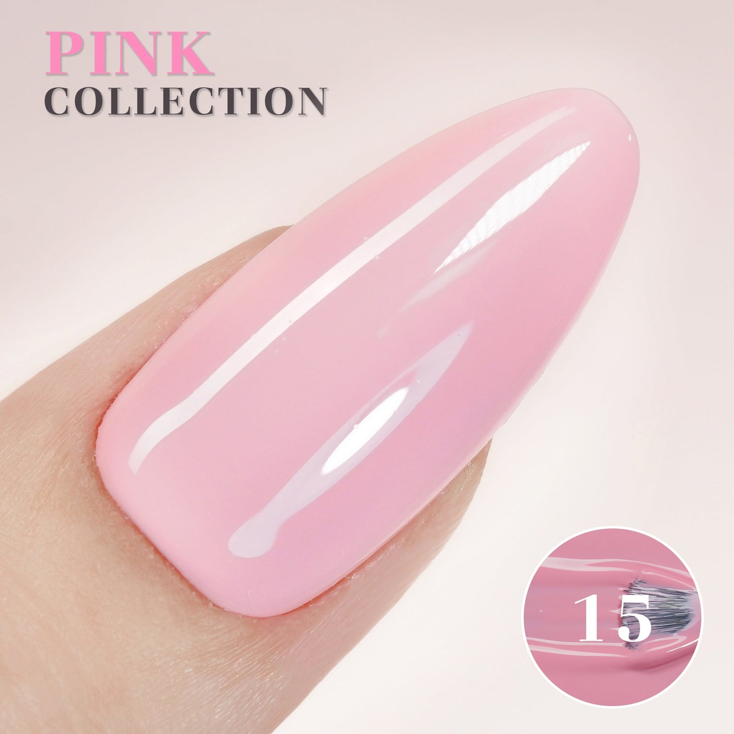 LAVIS Set 24 Colors Gel Pink Collection