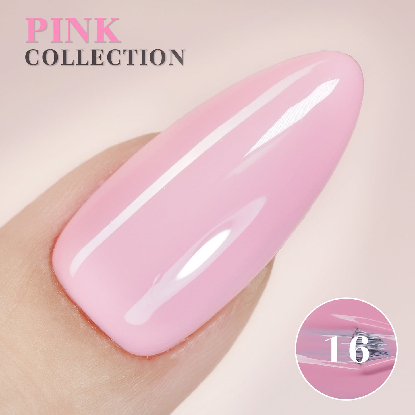 LAVIS Set 24 Colors Gel Pink Collection