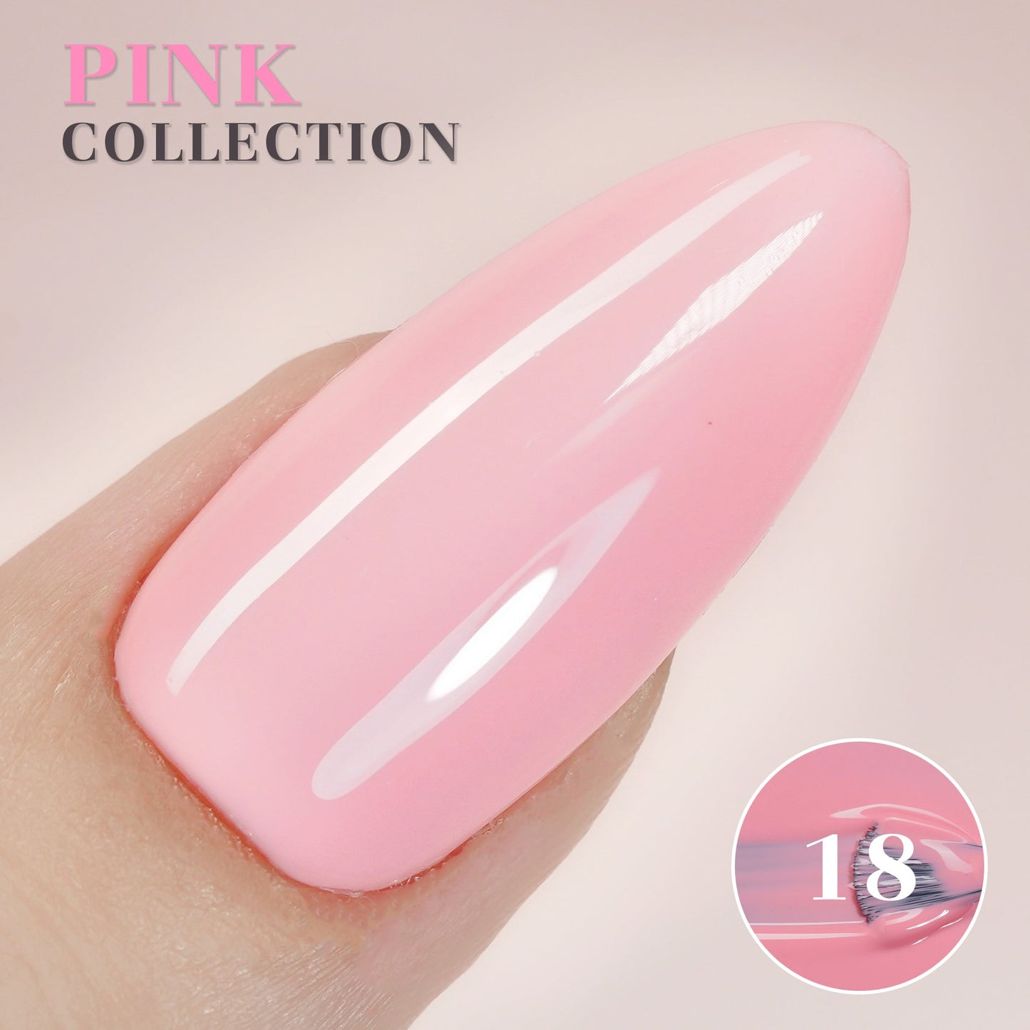 LAVIS Set 24 Colors Gel Pink Collection