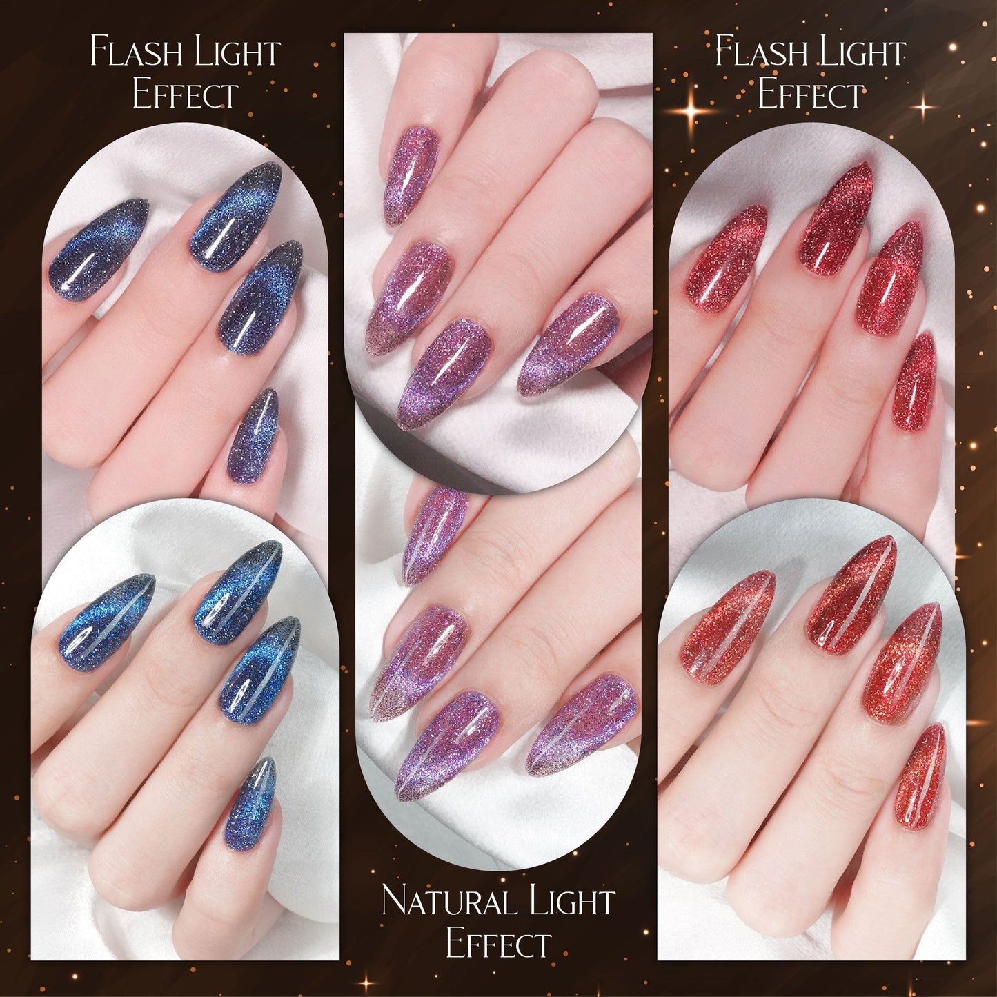 LAVIS Cat Eyes CE8 - Gel Polish 0.5 oz - Hidden Treasures Collection