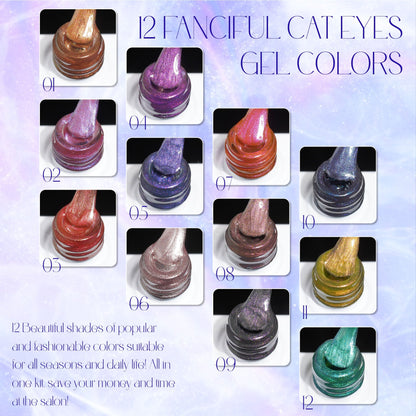 LAVIS Cat Eyes CE6 - Gel Polish 0.5 oz - Mysterious Land Collection