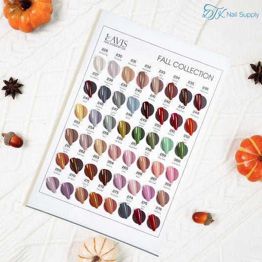 Lavis Gel Polish - Set Fall 48 Colors Collection