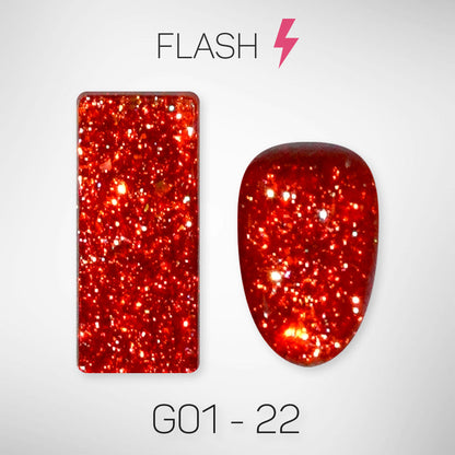 LAVIS Glitter G01 - Gel Polish 0.5oz - Galaxy Collection