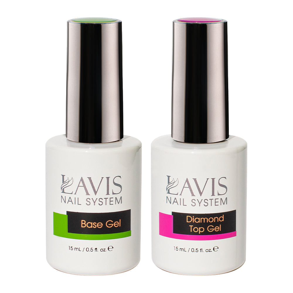 LAVIS Gel Base  & Top - 0.5 oz