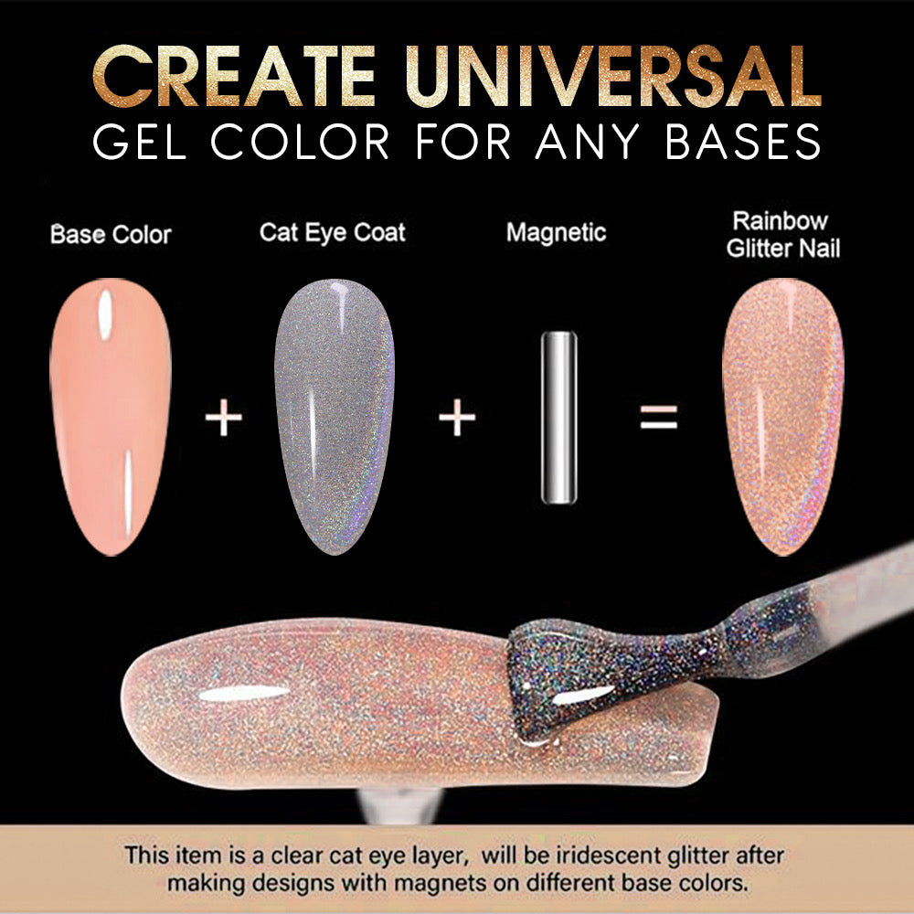  LAVIS Set 6 Colors Crystal Cat Eye Gel - Universal Cat Eye Collection by LAVIS NAILS sold by DTK Nail Supply