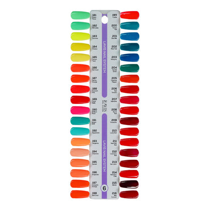 Lavis Gel & Lacquer Part 6: 181-216 (36 Colors)