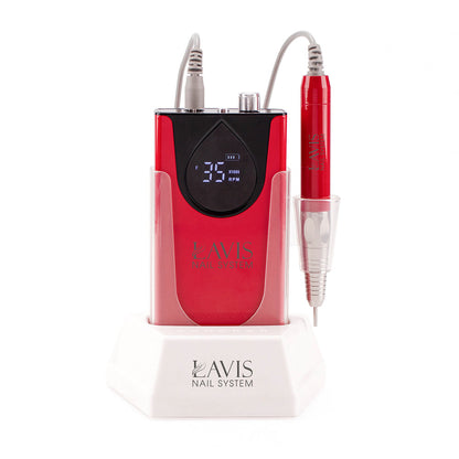 LAVIS Nail Drill - Red