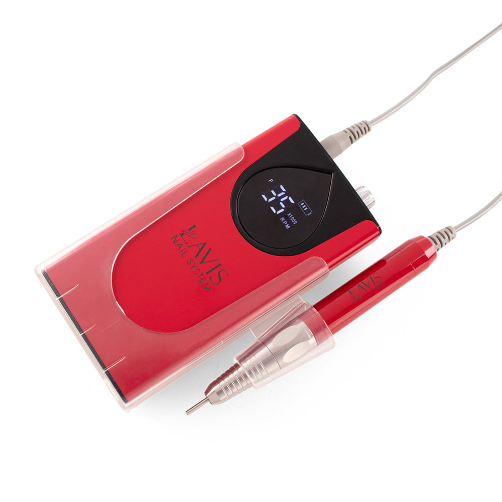 LAVIS Nail Drill - Red