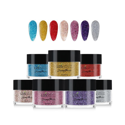 LDS Sparkle Collection 1oz/ea (07 Colors): 159, 160, 161, 162, 163, 164, 165