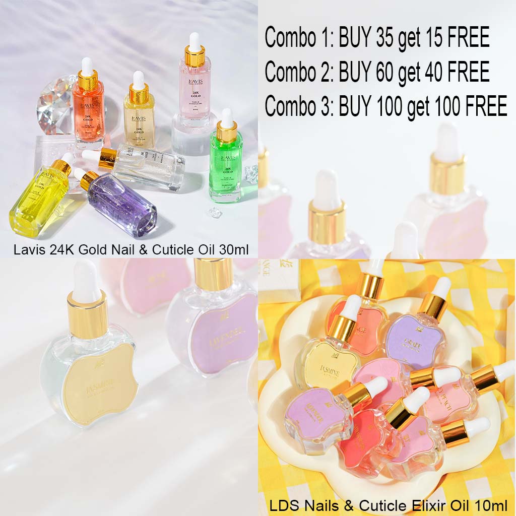 Combo Deal LAVIS & LDS Cuticle Oil