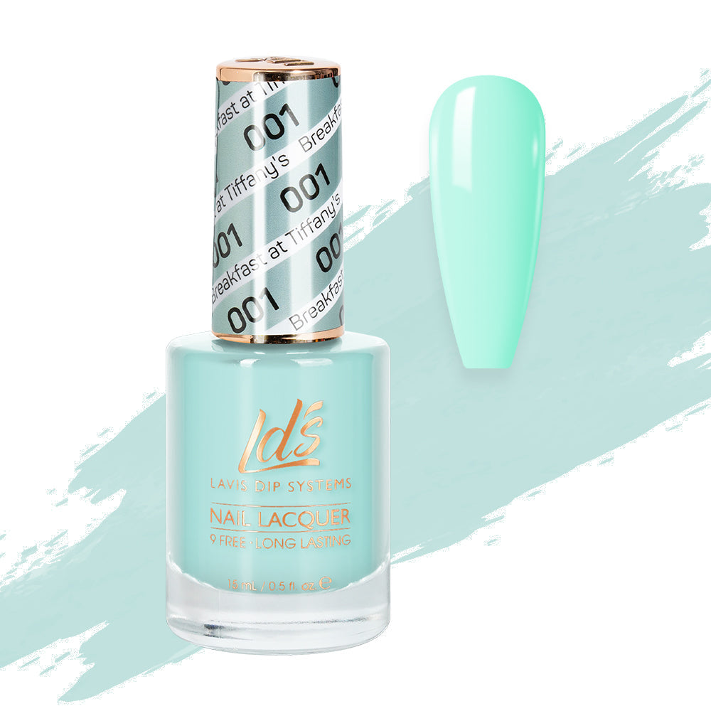 LDS 001 Breakfast at Tiffany's - LDS Healthy Nail Lacquer 0.5oz