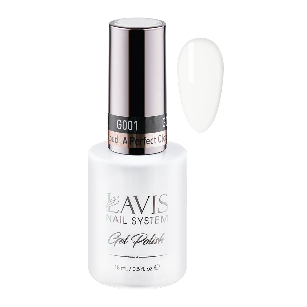 LAVIS 001 A Perfect Cloud - Gel Polish 0.5oz