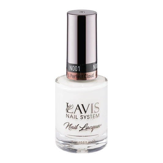  LAVIS 001 A Perfect Cloud - Nail Lacquer 0.5 oz by LAVIS NAILS sold by DTK Nail Supply