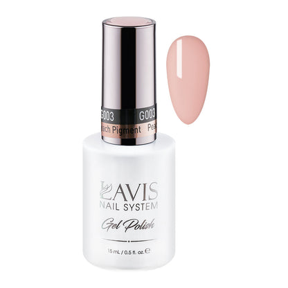 LAVIS 003 Peach Pigment - Gel Polish 0.5oz