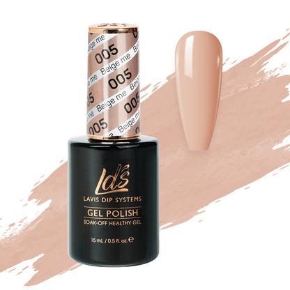 LDS 005 Beige Me - LDS Healthy Gel Polish 0.5oz