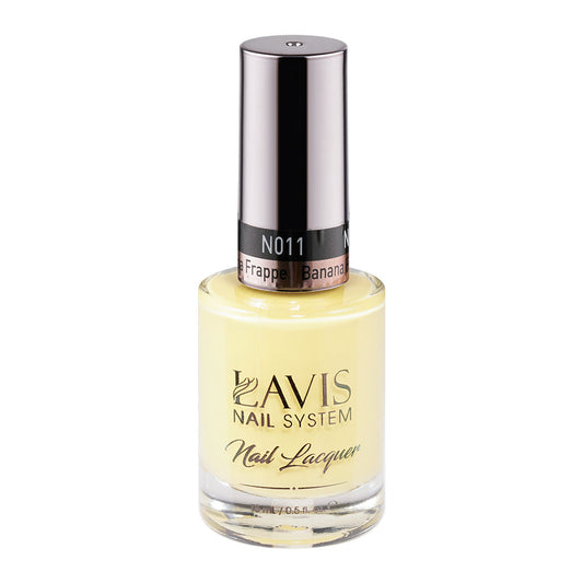  LAVIS 011 Banana Frappe - Nail Lacquer 0.5 oz by LAVIS NAILS sold by DTK Nail Supply