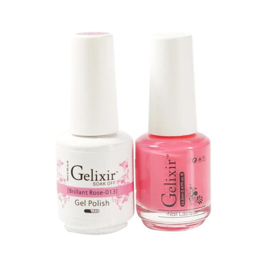 Gelixir 013 Brilliant Rose - Gel Nail Polish 0.5 oz