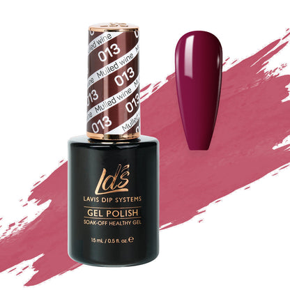 LDS 013 Mulled Wine - LDS Healthy Gel Polish 0.5oz