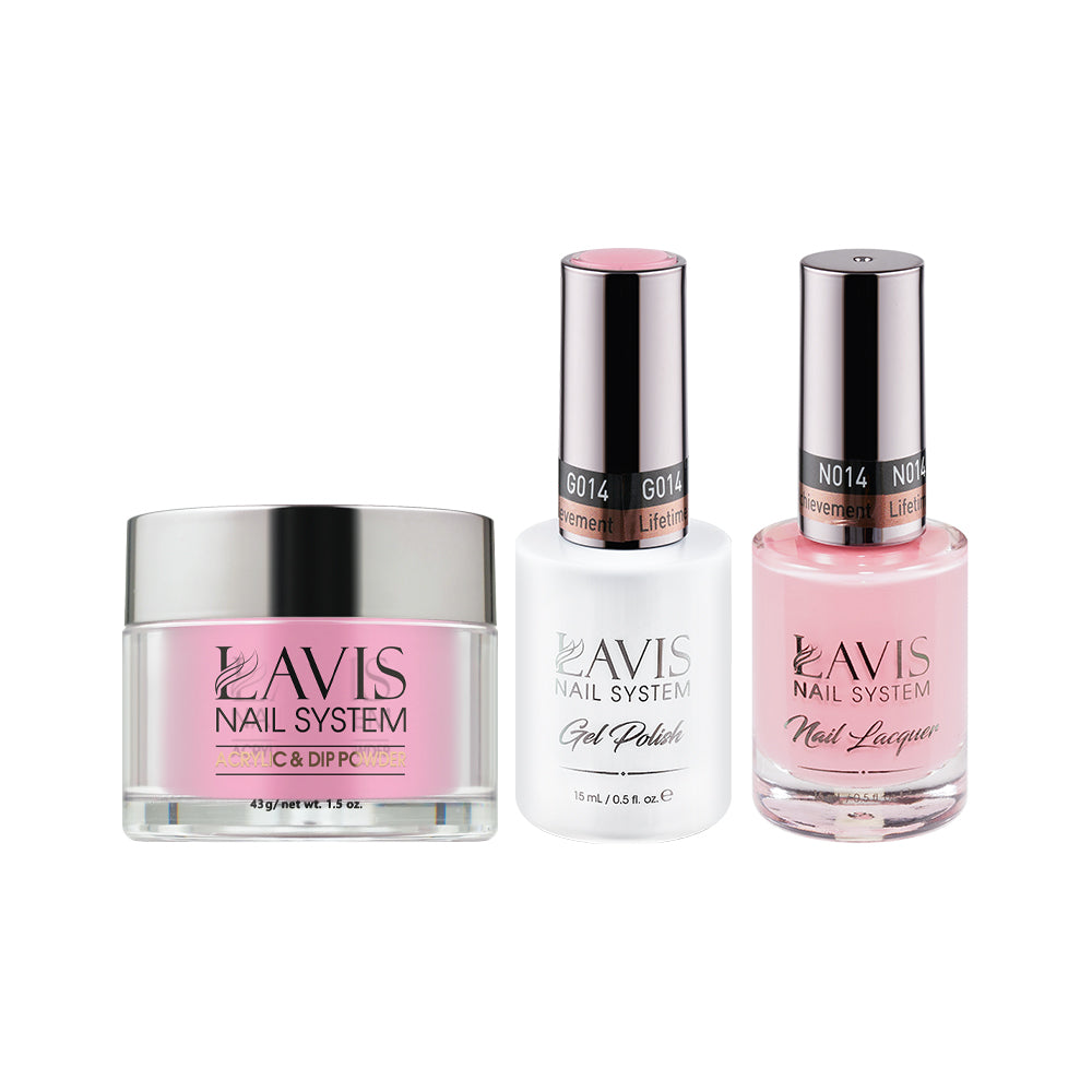 LAVIS 3 in 1 - 014 Lifetime Achievement - Acrylic & Dip Powder, Gel & Lacquer