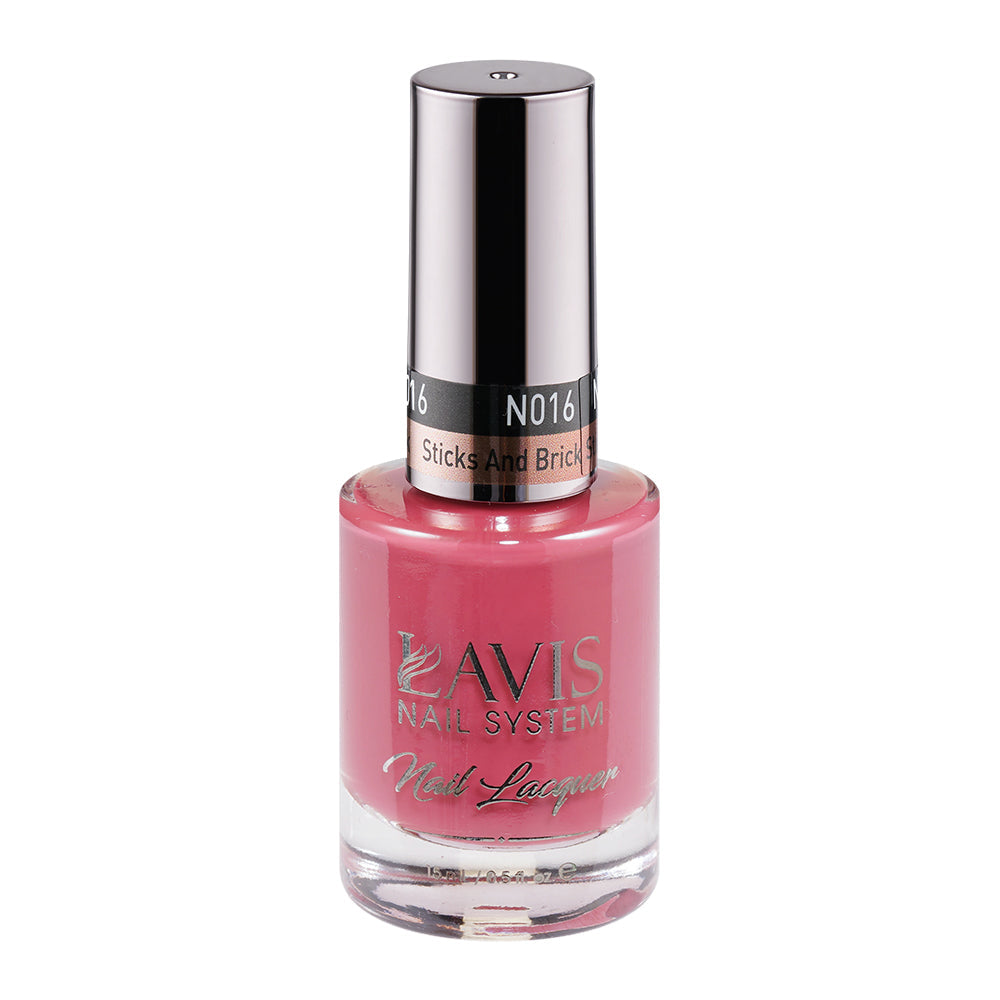  LAVIS 016 Sticks And Bricks - Nail Lacquer 0.5 oz by LAVIS NAILS sold by DTK Nail Supply