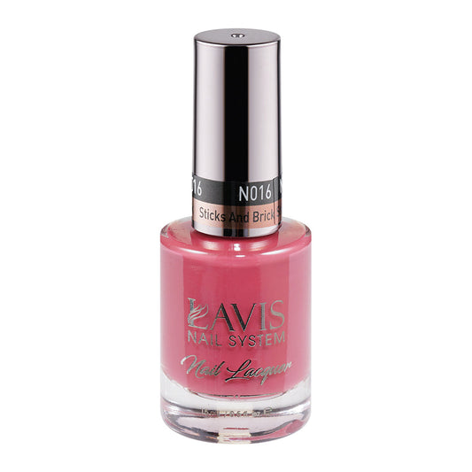  LAVIS 016 Sticks And Bricks - Nail Lacquer 0.5 oz by LAVIS NAILS sold by DTK Nail Supply