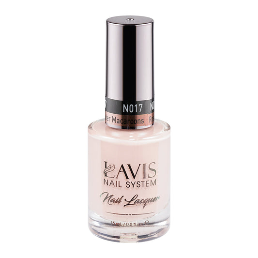  LAVIS 017 Rosewater Macaroons - Nail Lacquer 0.5 oz by LAVIS NAILS sold by DTK Nail Supply