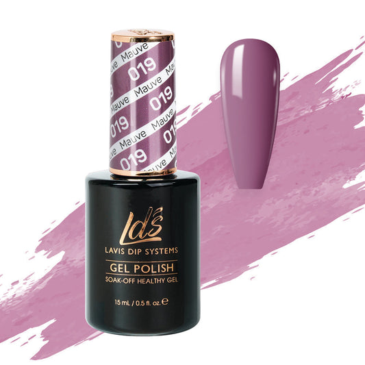 LDS 019 Mauve - LDS Healthy Gel Polish 0.5oz