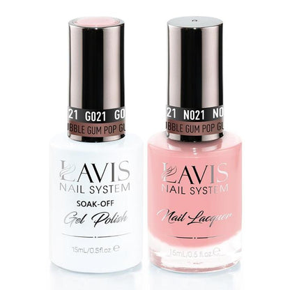 LAVIS Holiday Gift Bubdle: 4 Gel Polishes, 1 Base Gel, 1 Top Gel - 001 068 021 028