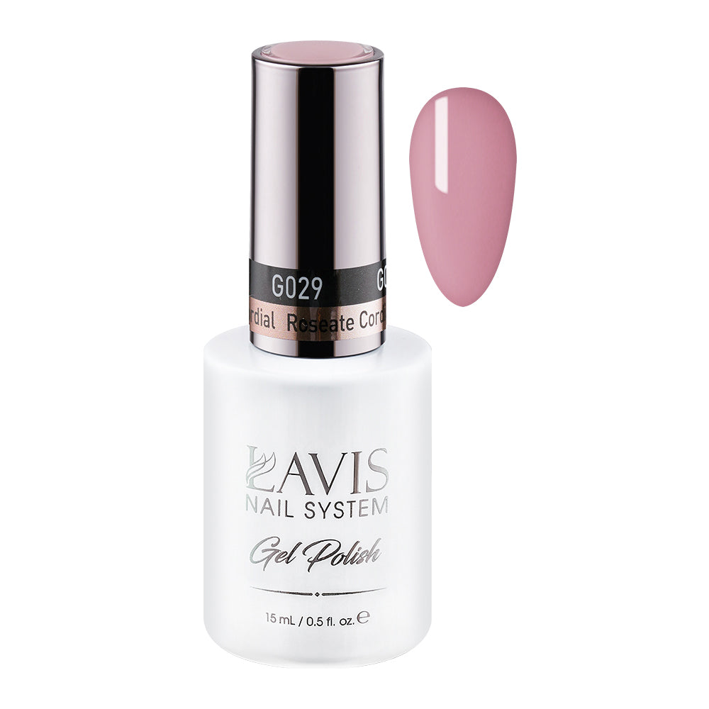 LAVIS 029 Roseate Cordial - Gel Polish 0.5oz