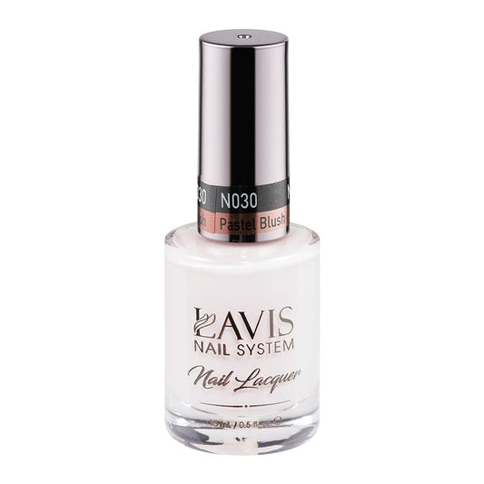  LAVIS 030 Pastel Blush - Nail Lacquer 0.5 oz by LAVIS NAILS sold by DTK Nail Supply