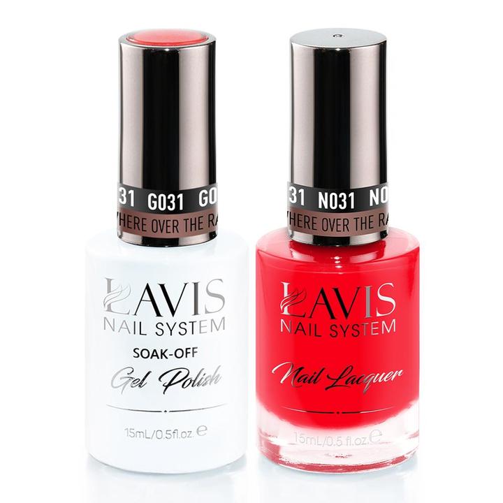 LAVIS Holiday Gift Bubdle: 4 Gel Polishes, 1 Base Gel, 1 Top Gel - 026 067 034 031