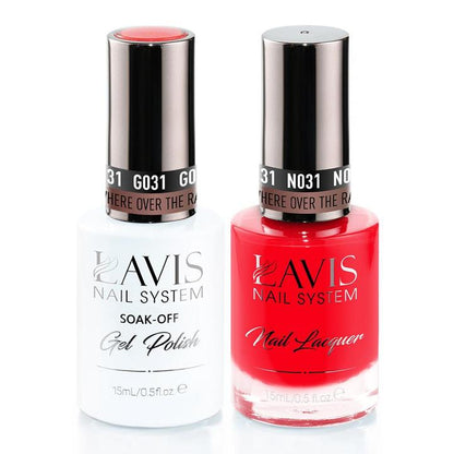 LAVIS Holiday Gift Bubdle: 4 Gel Polishes, 1 Base Gel, 1 Top Gel - 026 067 034 031