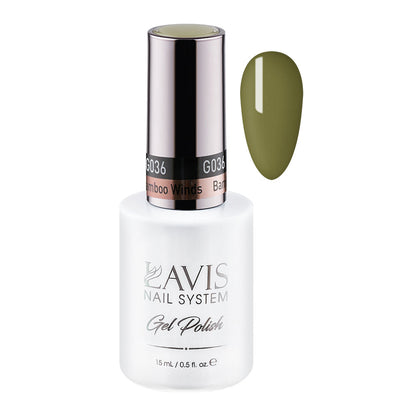 LAVIS 036 Bamboo Winds - Gel Polish 0.5oz