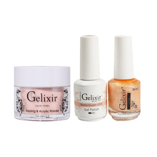 Gelixir 3 in 1 -  038 Noble Queen - Acrylic & Dip Powder, Gel & Lacquer