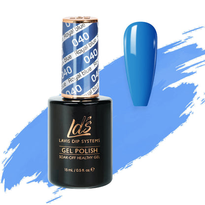 LDS 040 Royal Blue - LDS Healthy Gel Polish 0.5oz