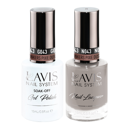 LAVIS Holiday Gift Bubdle: 7 Gel Polishes, 1 Base Gel, 1 Top Gel - 045, 072, 071, 070, 044, 069, 043