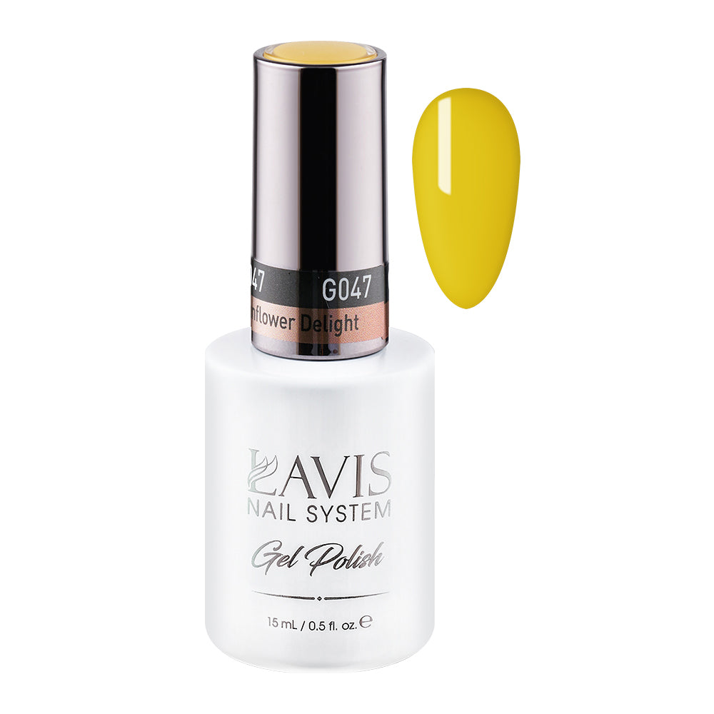 LAVIS 047 Sunflower Delight - Gel Polish 0.5oz