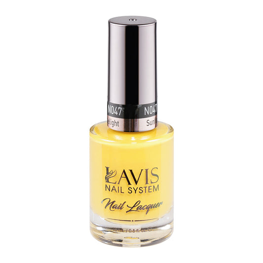  LAVIS 047 Sunflower Delight - Nail Lacquer 0.5 oz by LAVIS NAILS sold by DTK Nail Supply