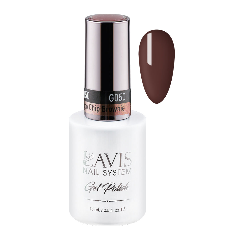 LAVIS 050 Choco Chip Brownie - Gel Polish 0.5oz