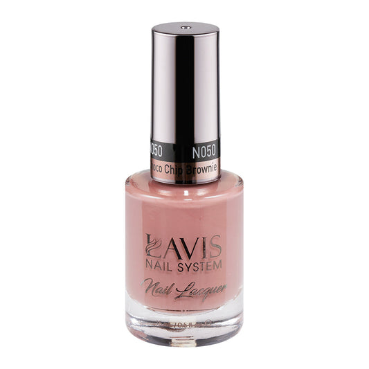  LAVIS 050 Choco Chip Brownie - Nail Lacquer 0.5 oz by LAVIS NAILS sold by DTK Nail Supply