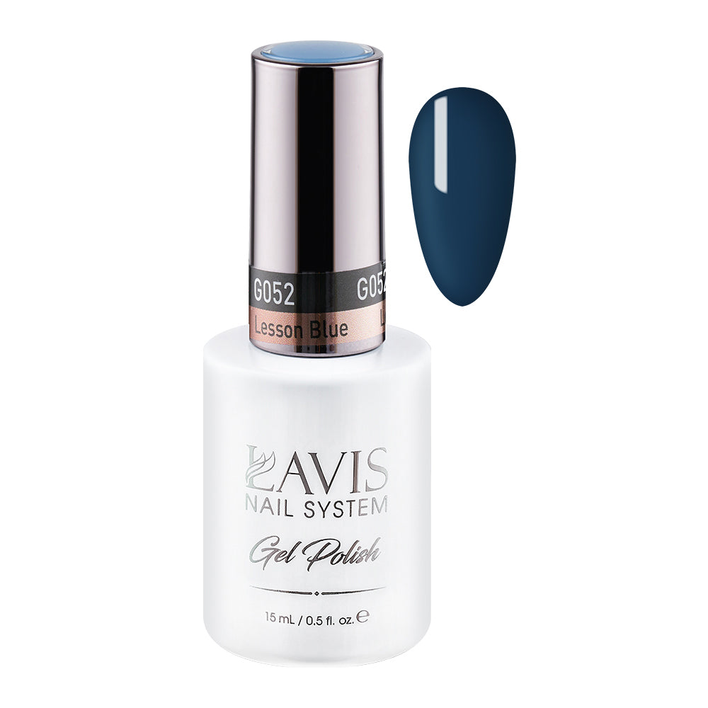 LAVIS 052 Lesson Blue - Gel Polish 0.5oz